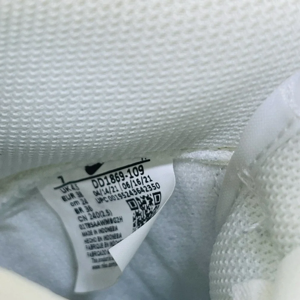 Nike Women's Sneakers Dunk High 'Sail Gum' DD1869-109 Size 7